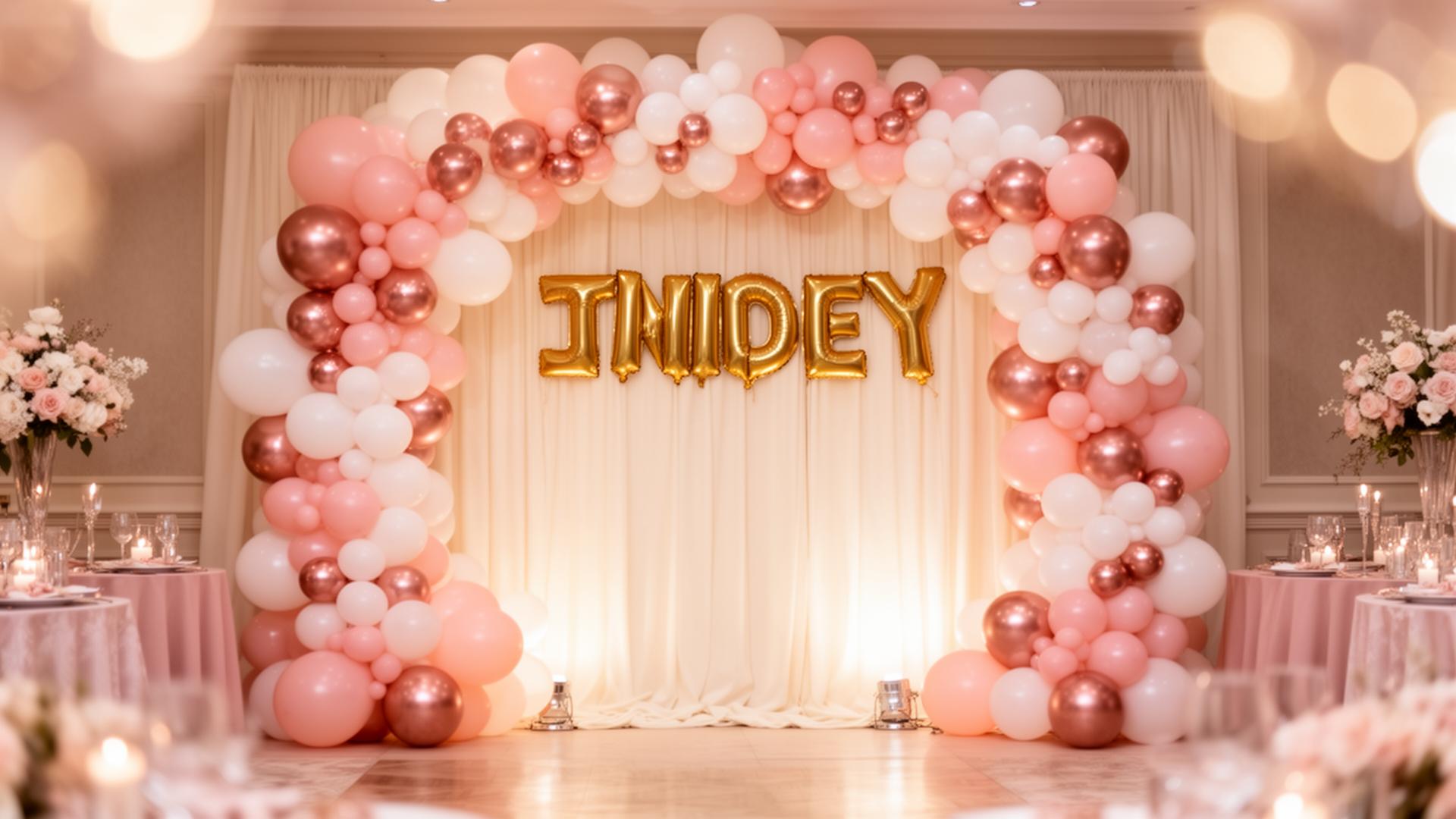 A glowing celebration styled by Adore My Decor