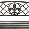 Farm Home Bronze Sturdy 2 Seat Porch Swing Bench Scroll Accents