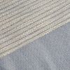 King size 100% Cotton Gray/Taupe Linen Stripe Comforter Set
