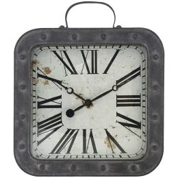 Westclox 13.75&quot; Metal Pocket Watch Wall Clock
