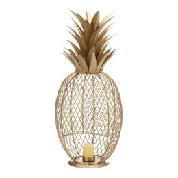Golden Pineapple Tealight Holder