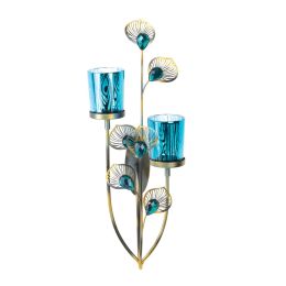 Â Peacock Plume Wall Sconce